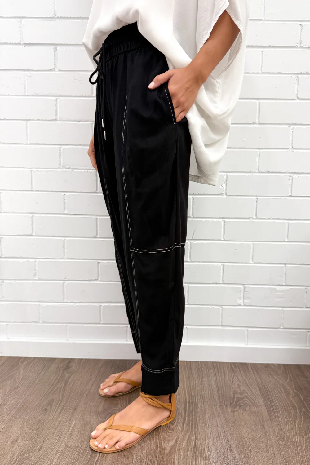 Blair Pants - Black - Image 5