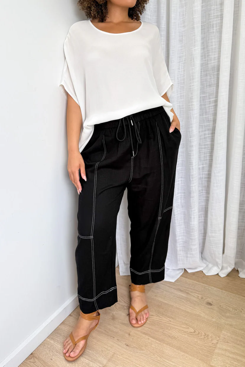 Blair Pants - Black - Image 8