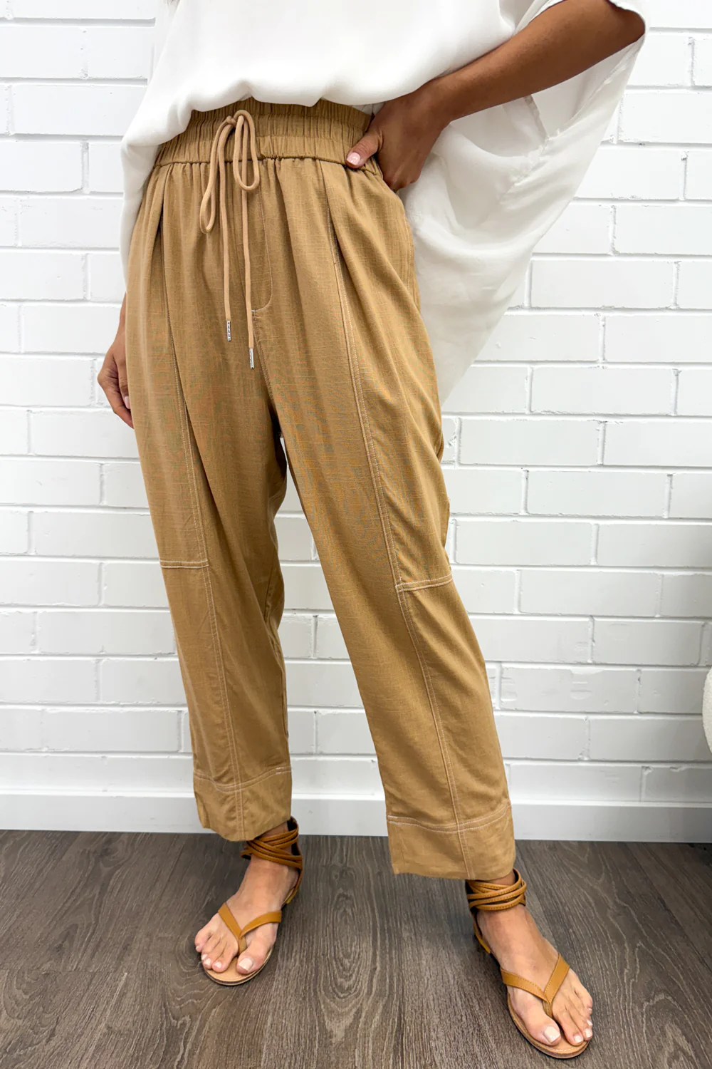 Blair Pants - Caramel - Image 2