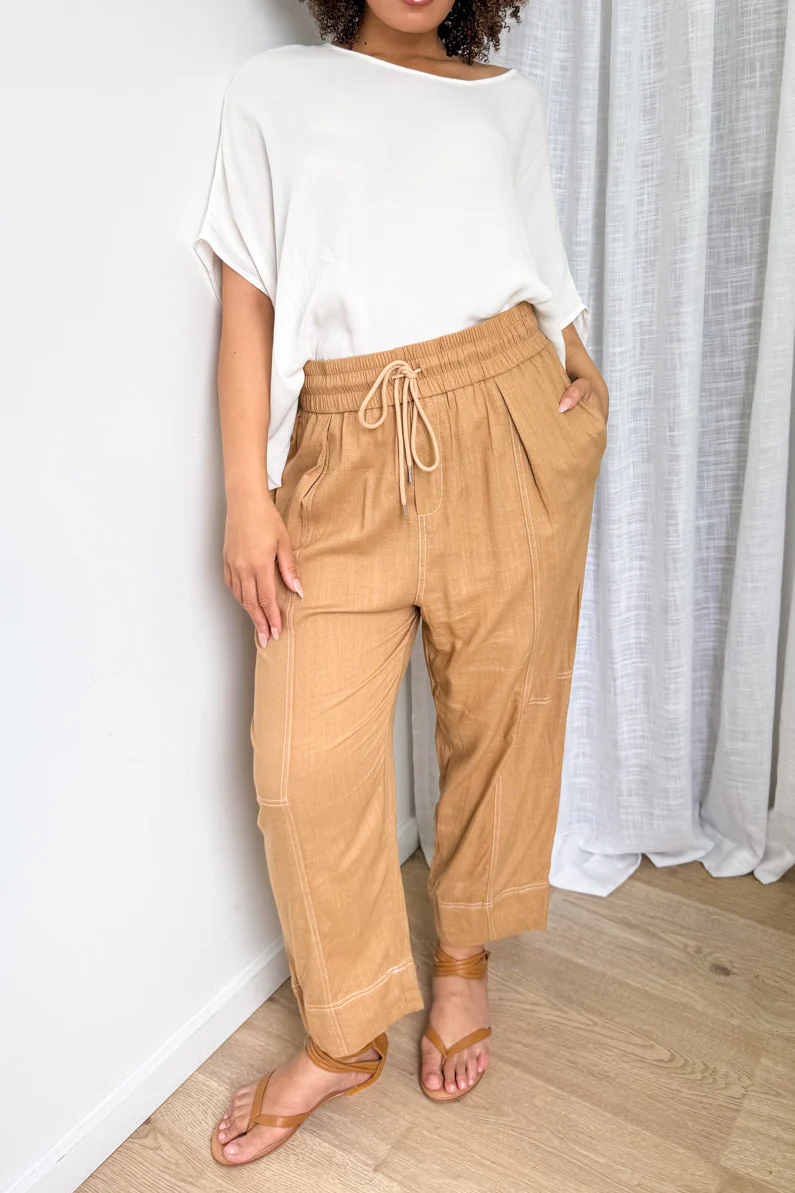 Blair Pants - Caramel - Image 7