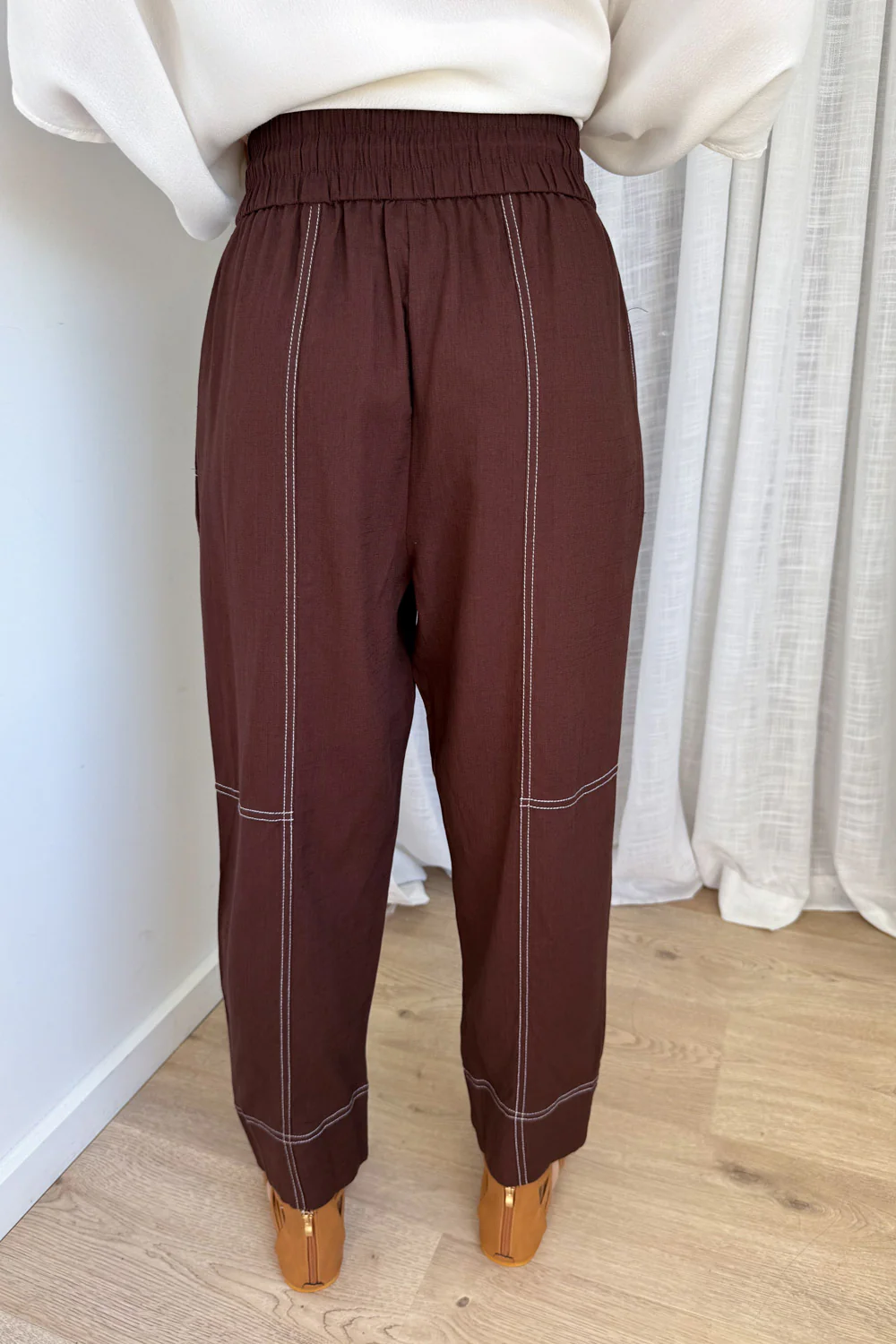 Blair Pants - Chocolate - Image 6