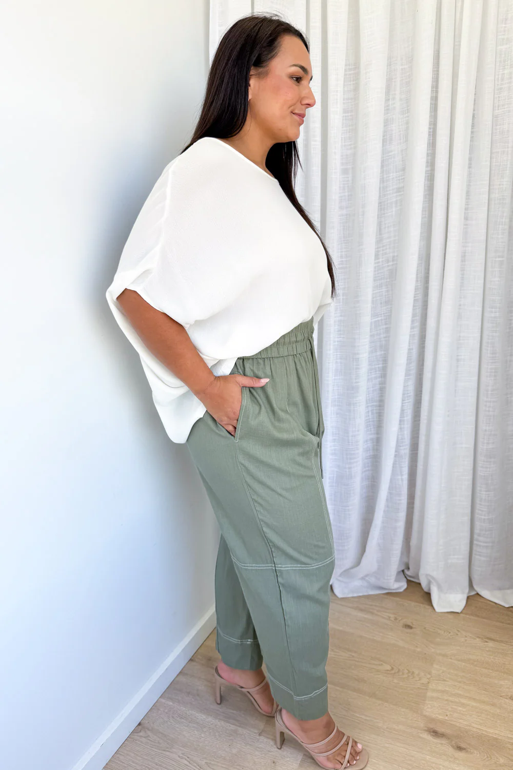 Blair Pants - Khaki - Image 8