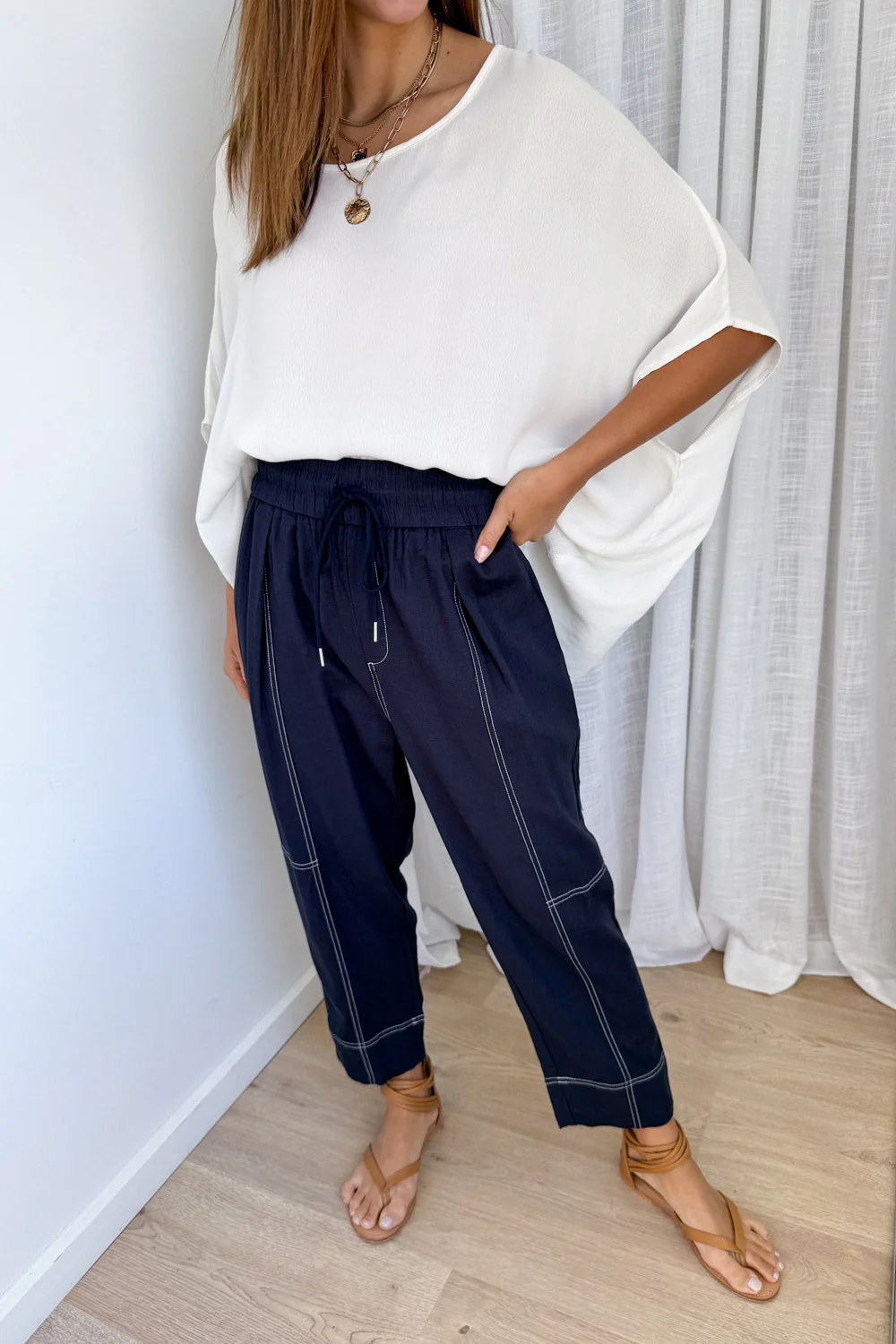 Blair Pants - Navy - Image 3