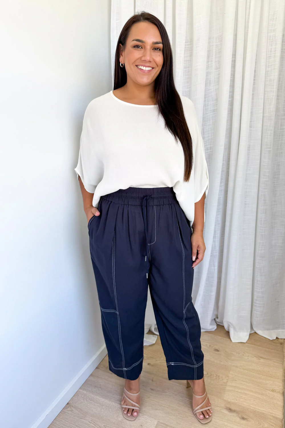 Blair Pants - Navy - Image 7