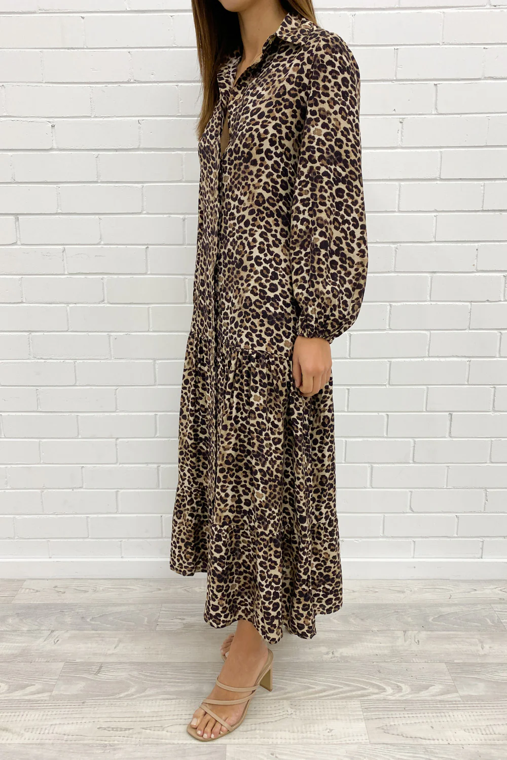 Blaise Dress - Leopard - Image 3