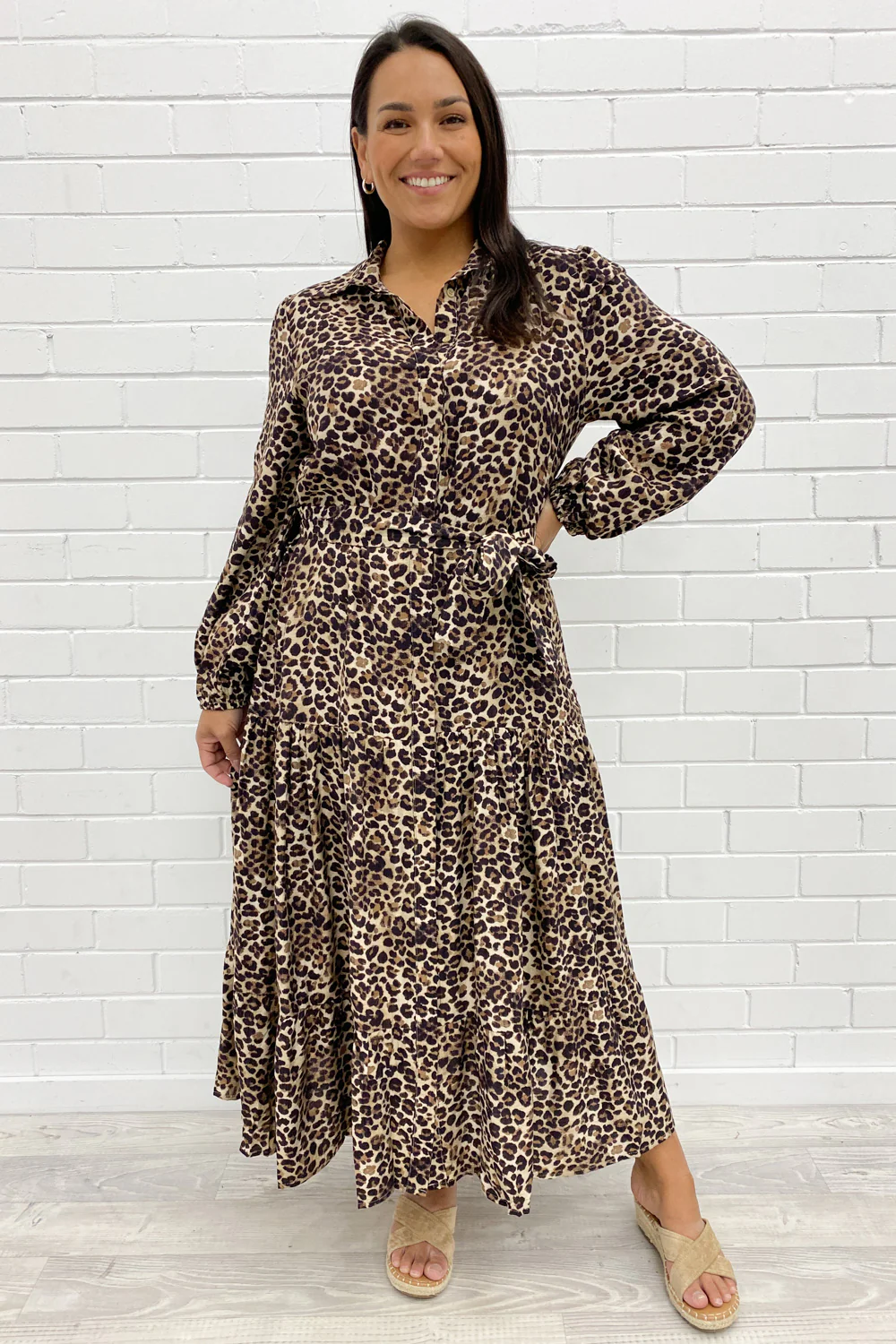 Blaise Dress - Leopard - Image 8