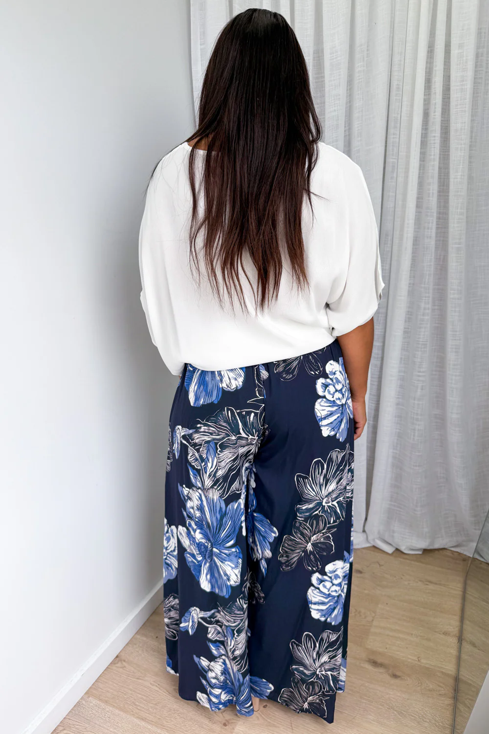 Brooke Pants - Blue Flower - Image 10