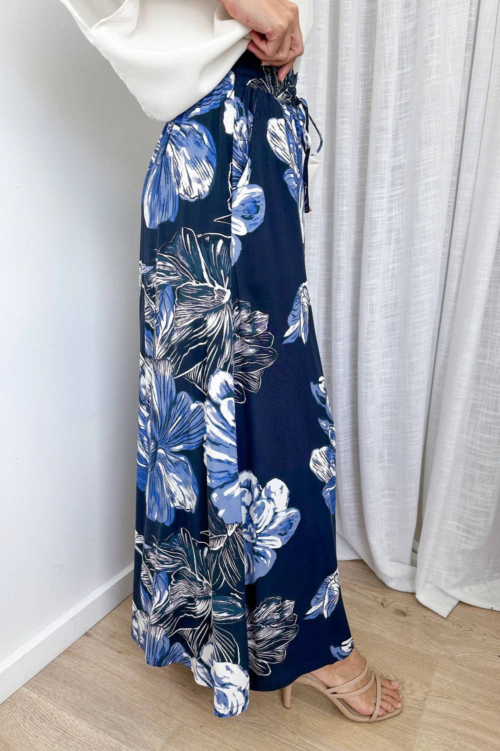 Brooke Pants - Blue Flower - Image 5