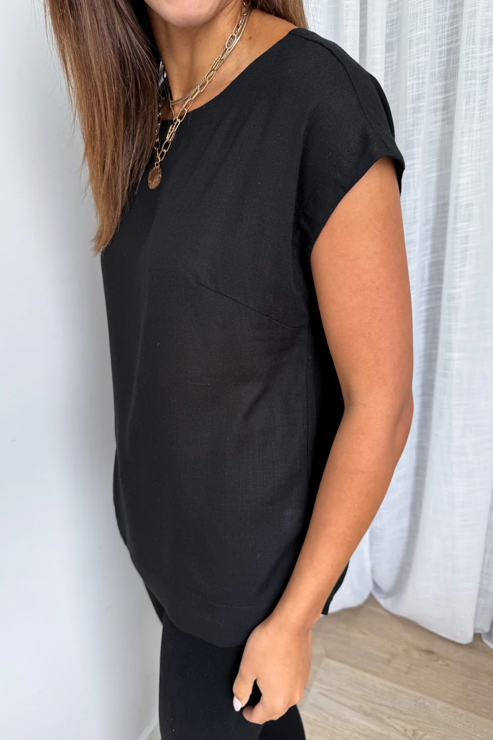 Brynlee Top - Black - Image 5