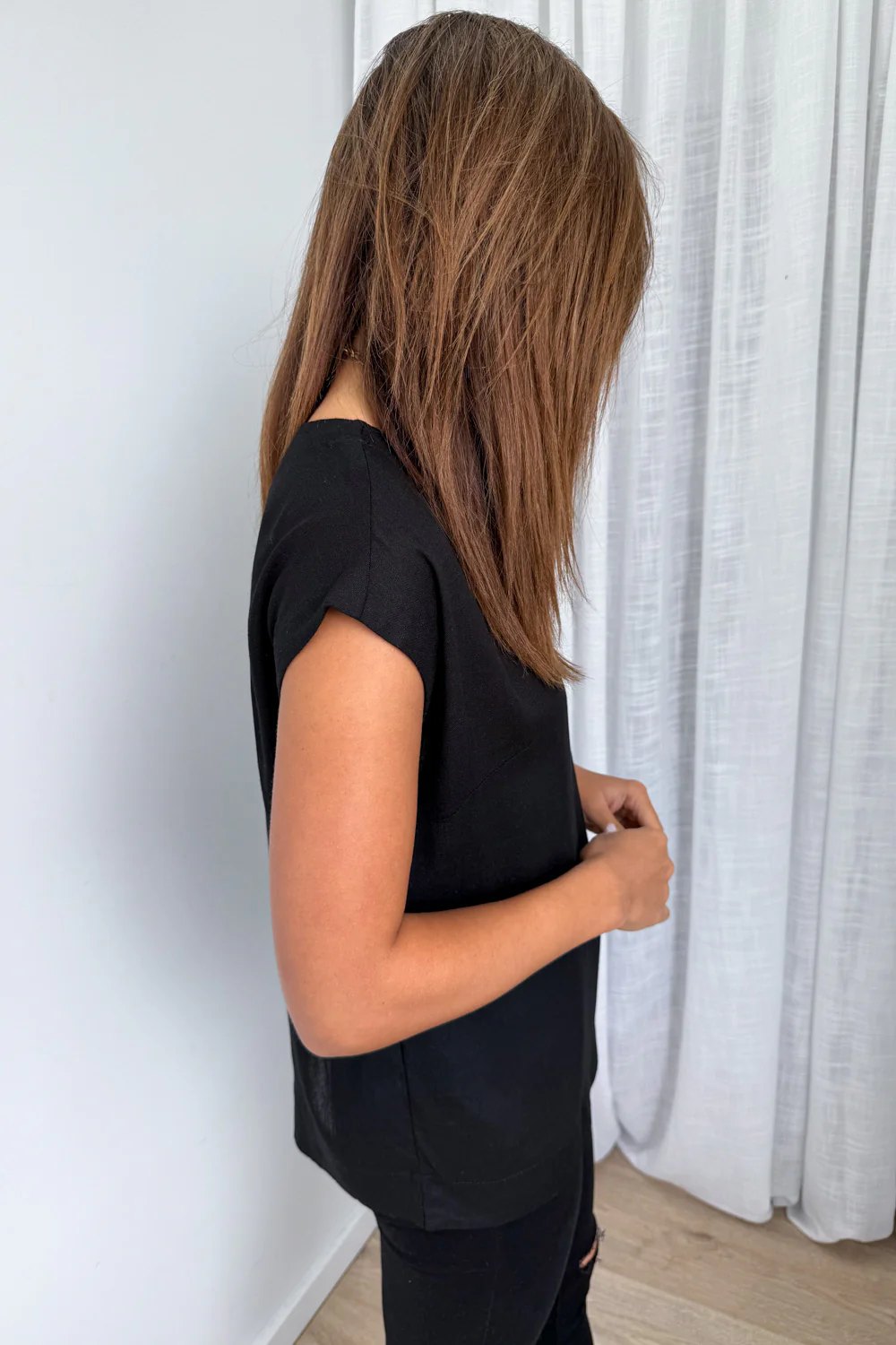 Brynlee Top - Black - Image 6