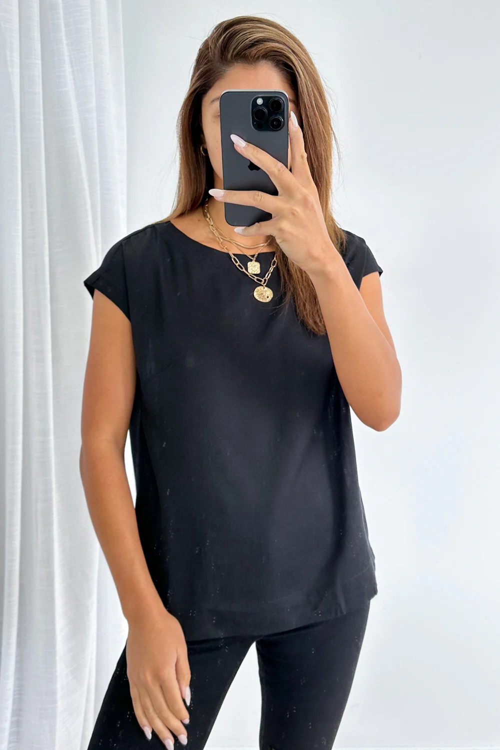 Brynlee Top - Black - Image 8