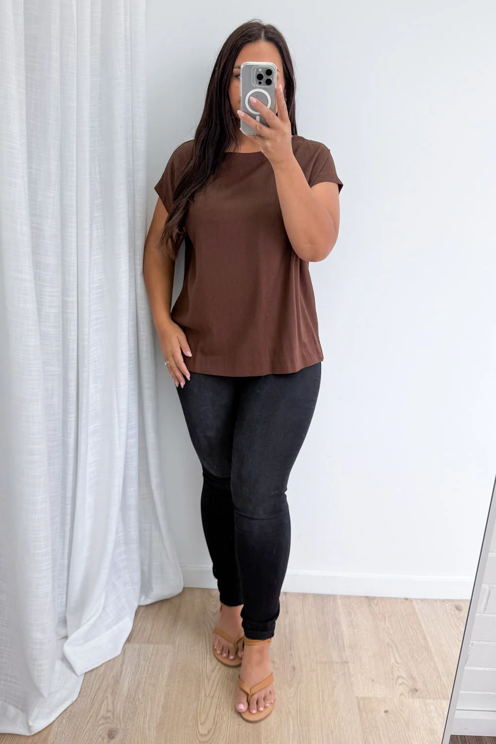 Brynlee Top - Chocolate - Image 10