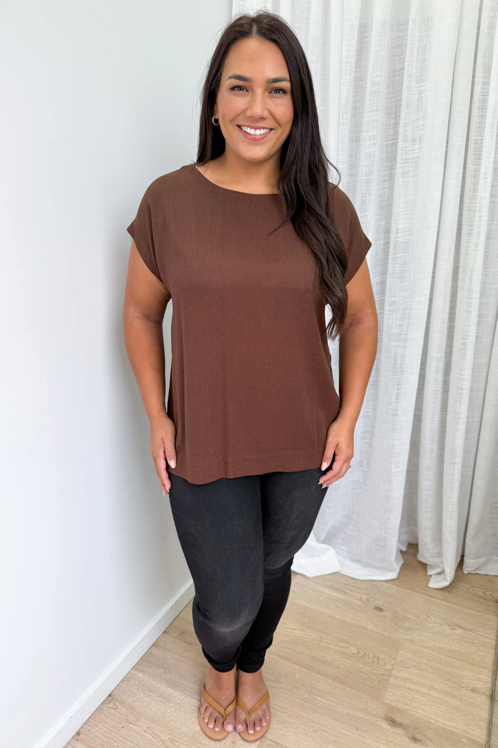 Brynlee Top - Chocolate - Image 11