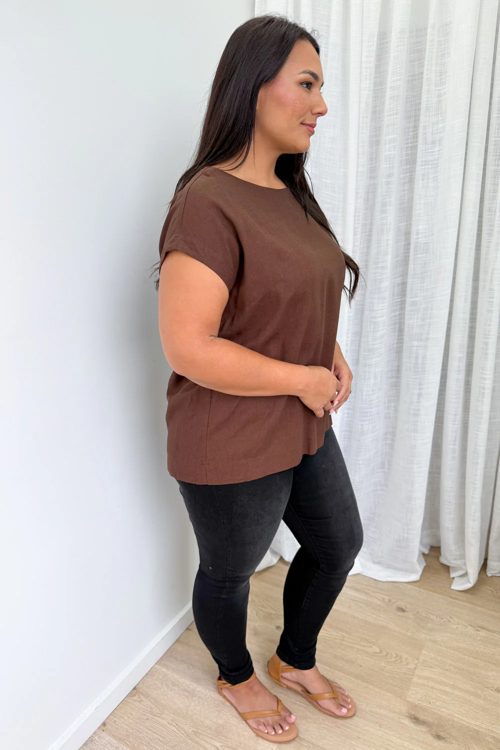 Brynlee Top - Chocolate - Image 12