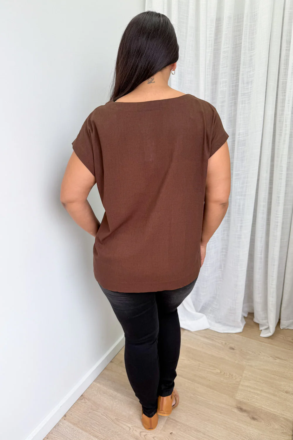 Brynlee Top - Chocolate - Image 13