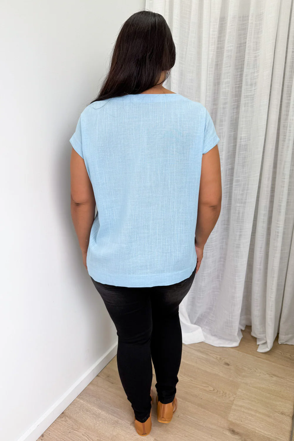 Brynlee Top - Pale Blue - Image 12