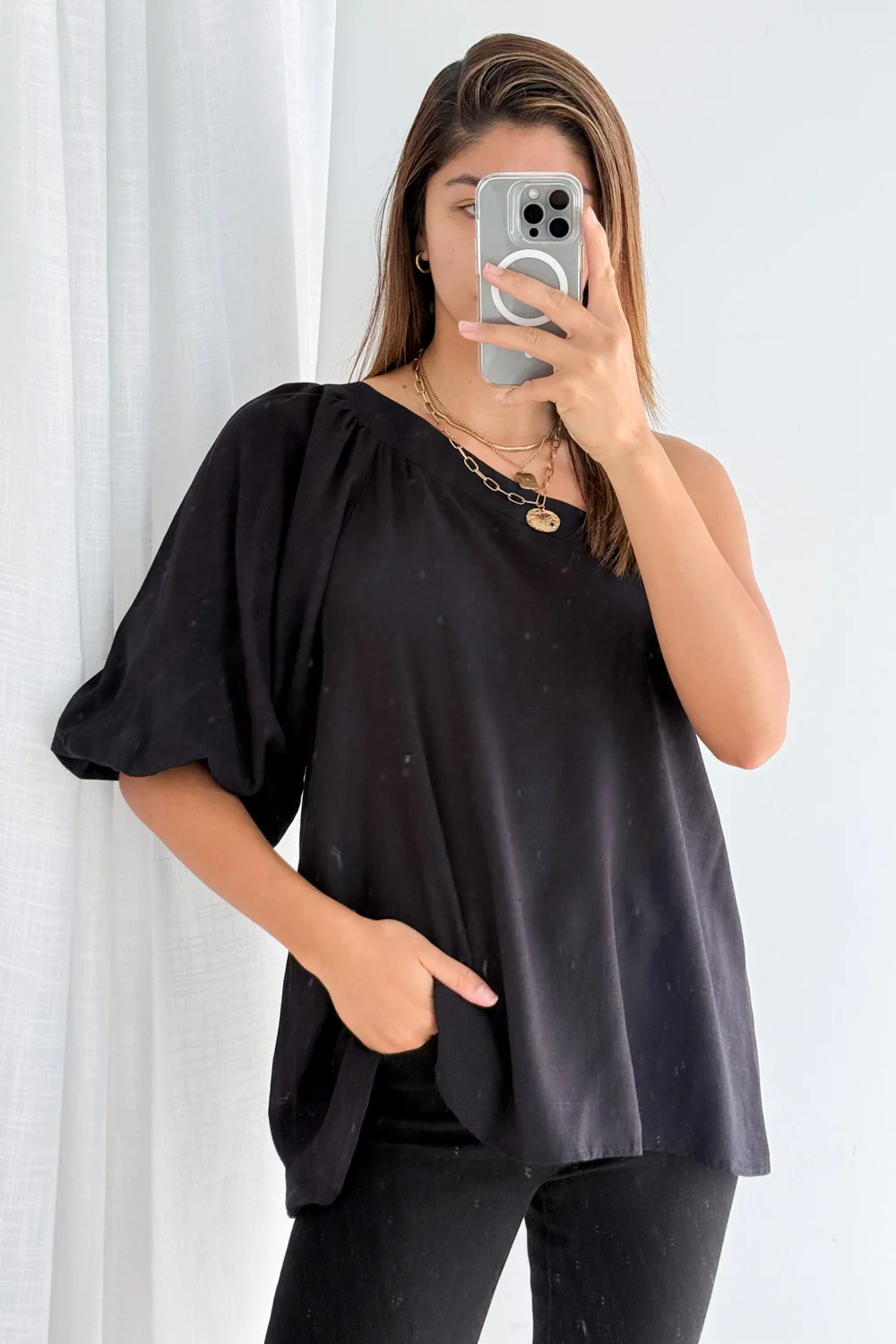 Cairo Top - Black - Image 8