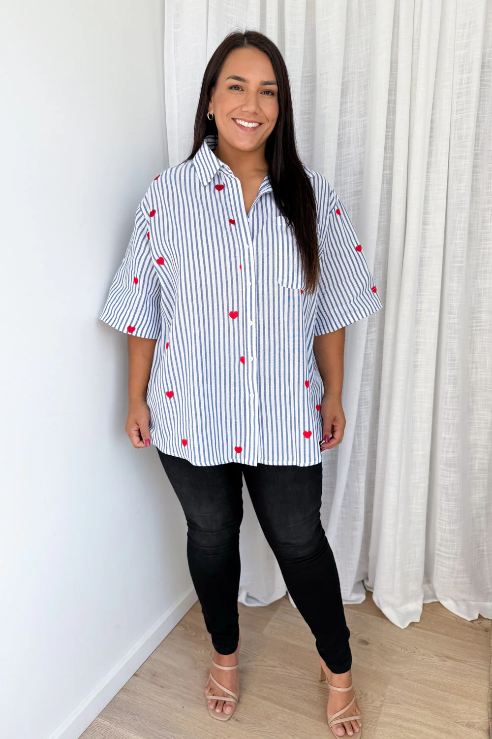 Cam Shirt - Blue Stripe - Image 12