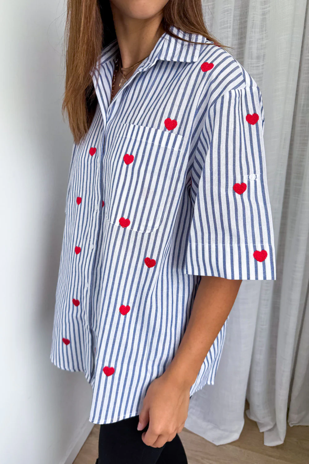 Cam Shirt - Blue Stripe - Image 5