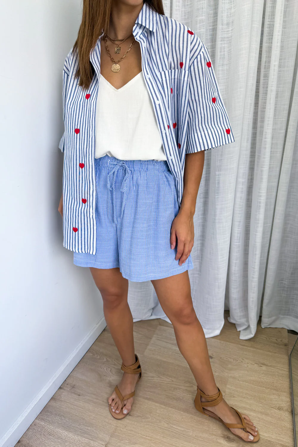 Cam Shirt - Blue Stripe - Image 7