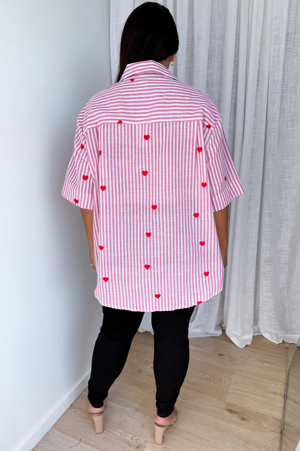 Cam Shirt - Pink Stripe - Image 14