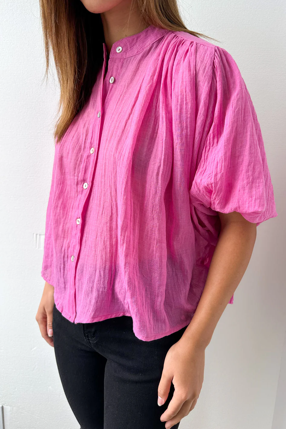 Camryn Shirt - Rose Pink - Image 2
