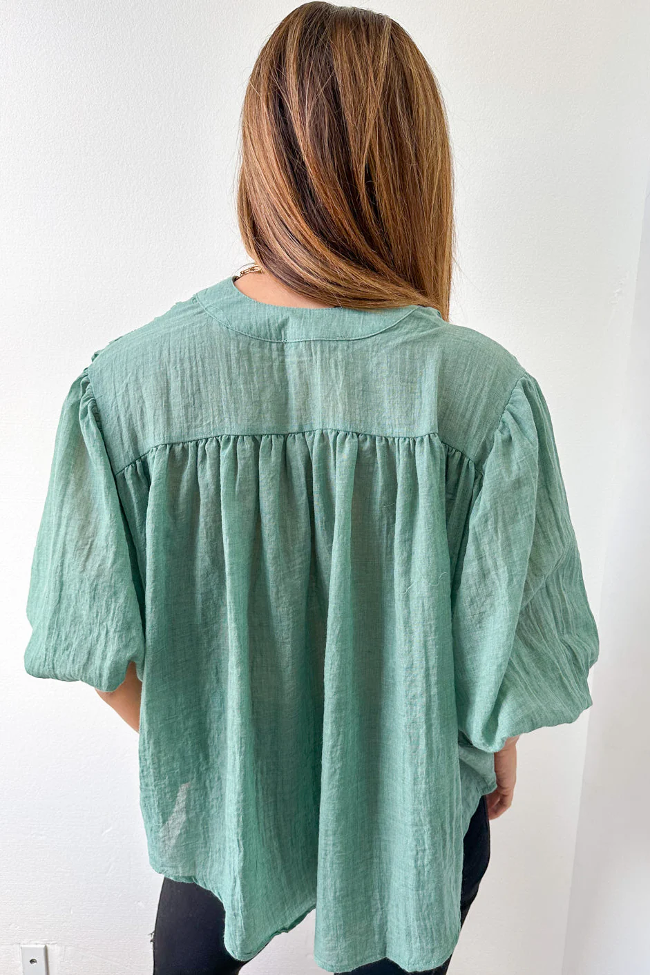 Camryn Shirt - Sage Green - Image 5