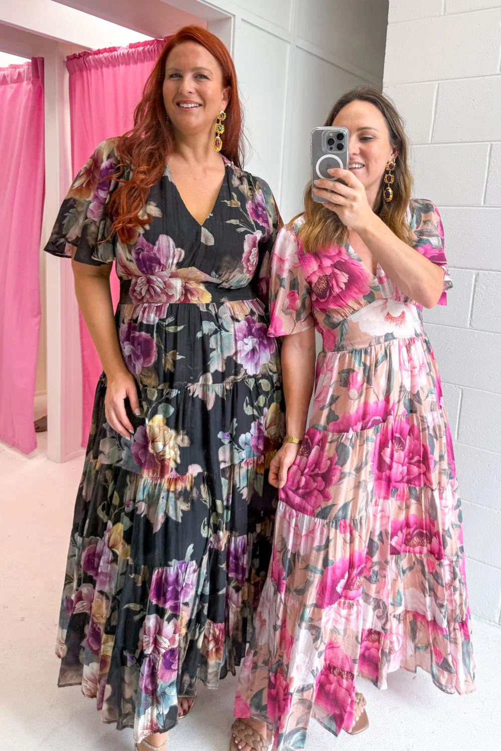 Carys Dress - Noir Bloom - Image 12