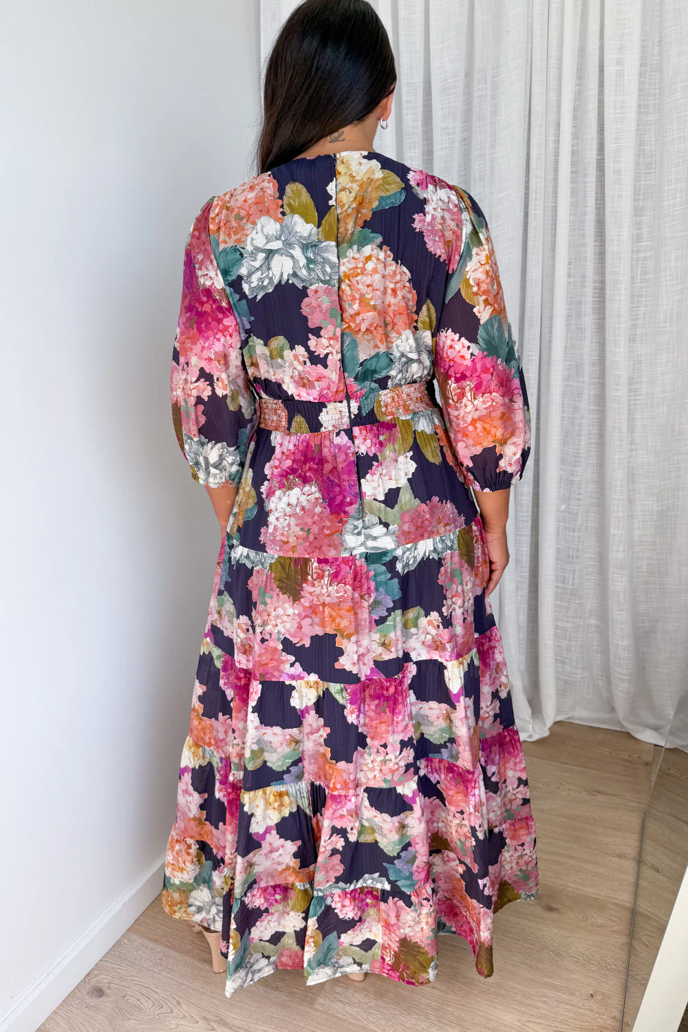 Caryssa Maxi Dress - Navy Bloom - Image 8