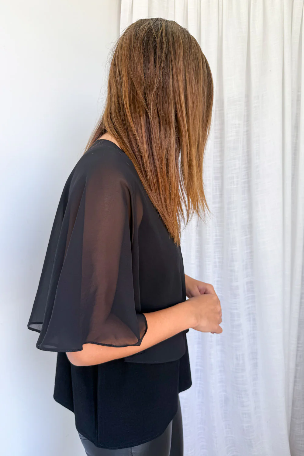 Cecilia Bolero - Black - Image 4