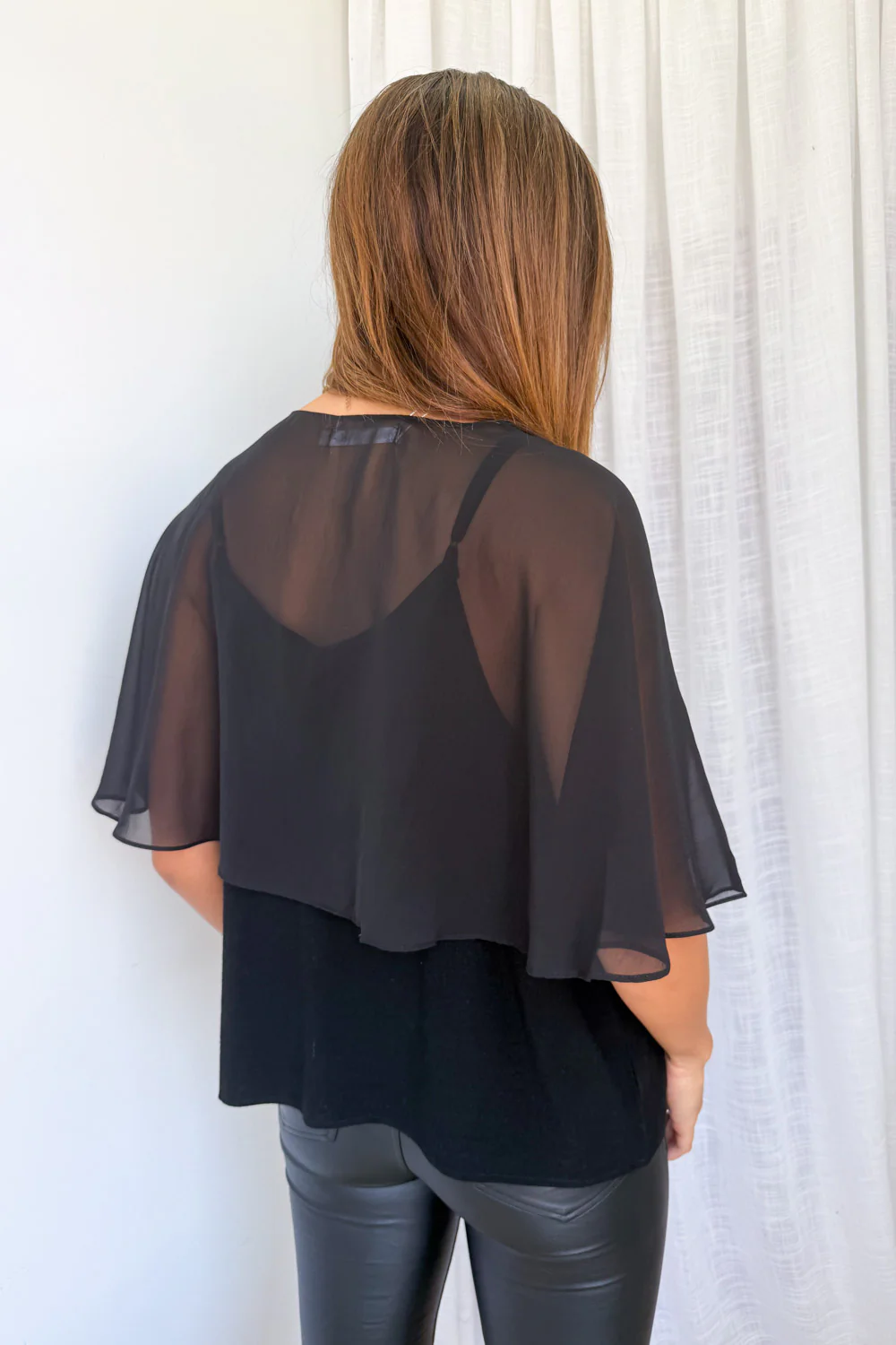 Cecilia Bolero - Black - Image 5