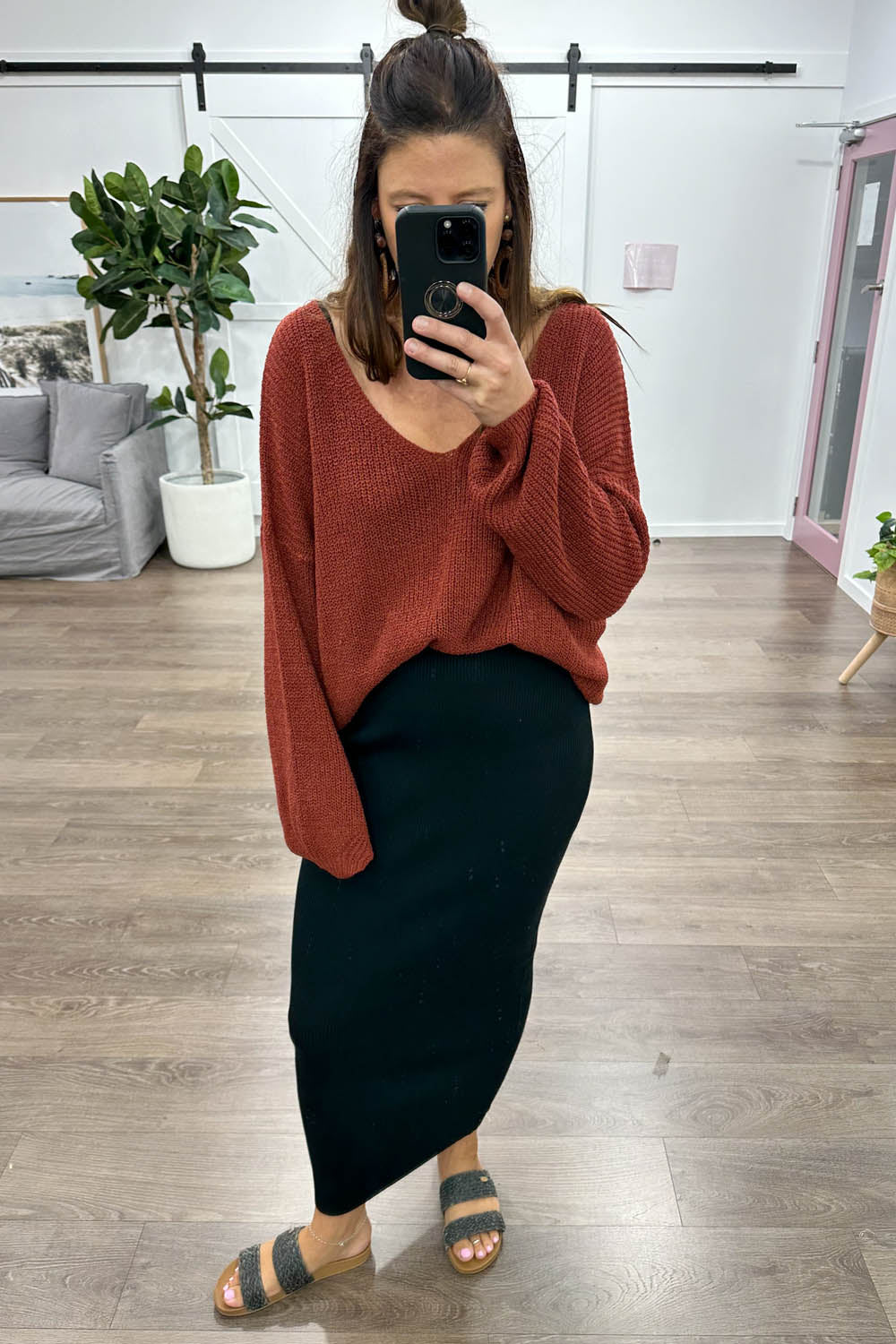 Celine Skirt - Black - Image 8