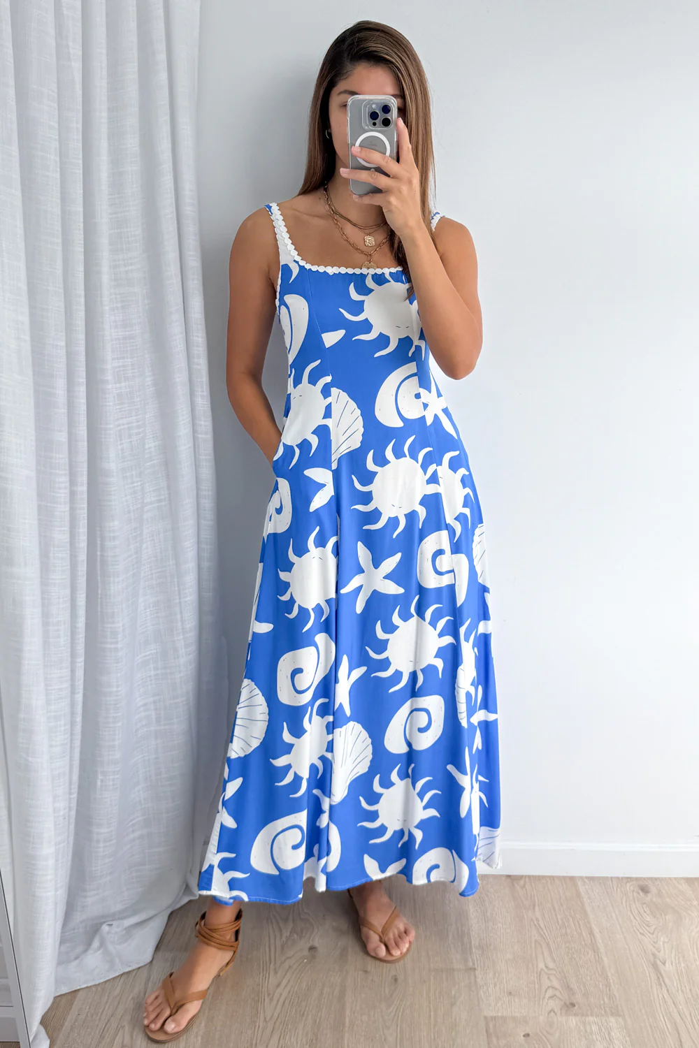 Chameli Dress - Amalfi Blue - Image 5