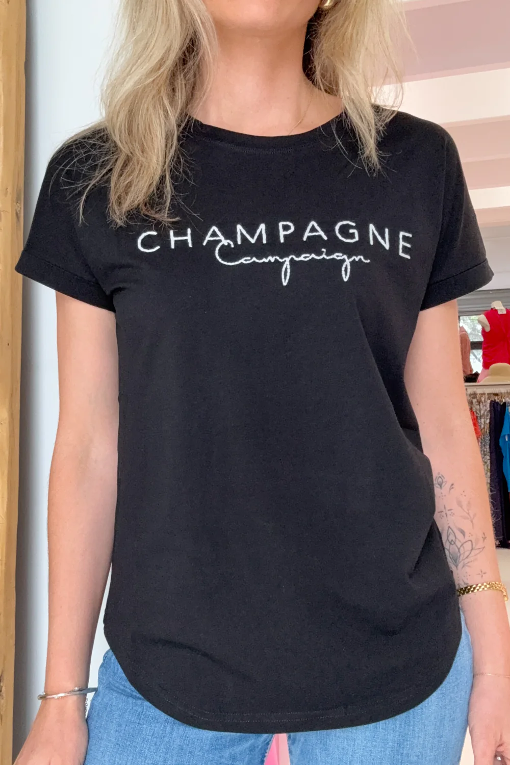 Champagne Campaign Tee - Image 12