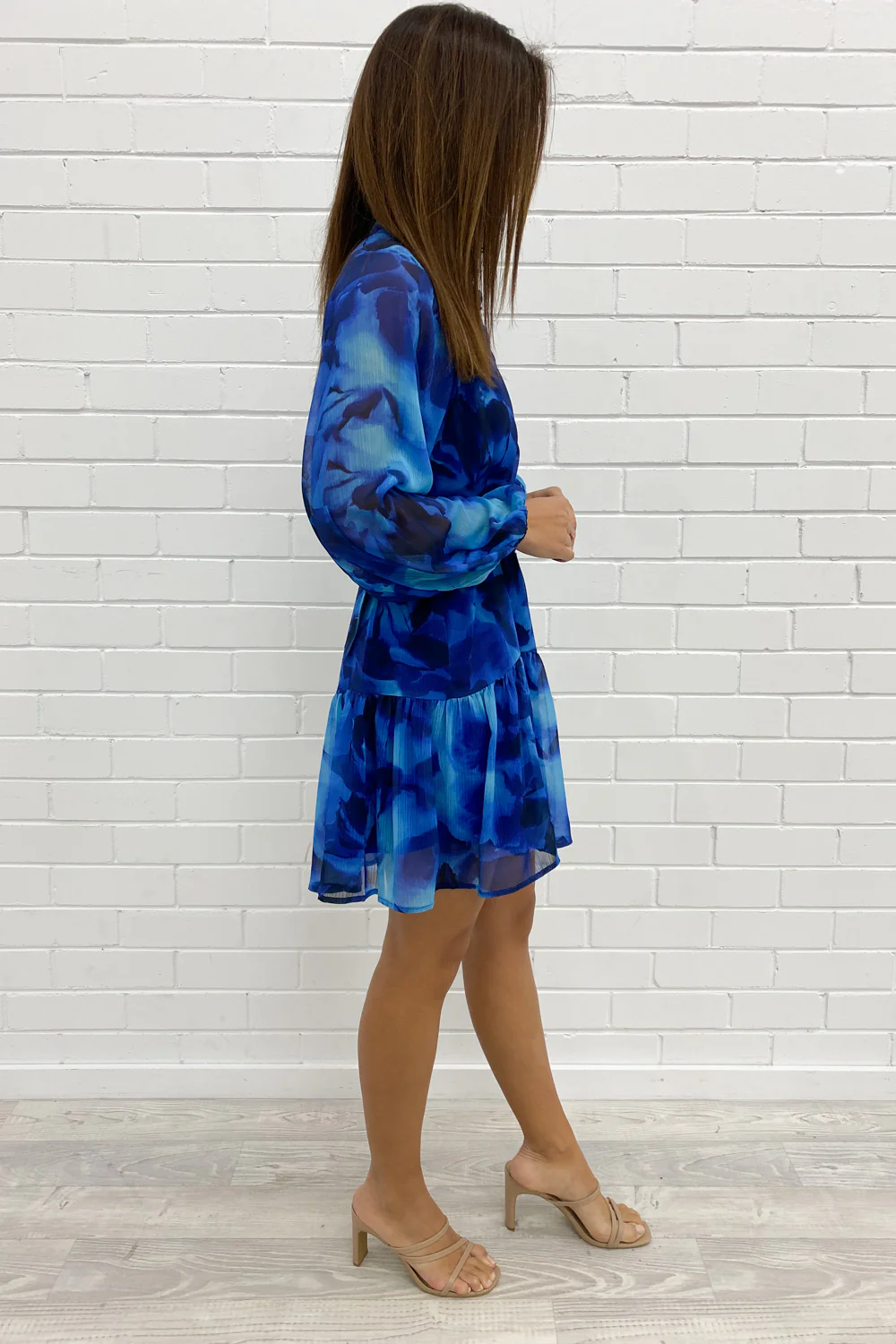 Chantal Dress - Blue - Image 6