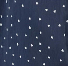 Chantilly Dress - Navy Heart - Image 6