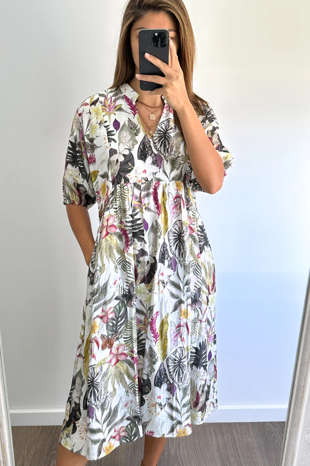 Charley Dress - Tropical Floral - Image 5