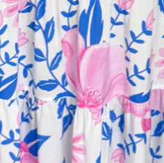 Citra Bloom Skirt - Blossom Blue Print - Image 8