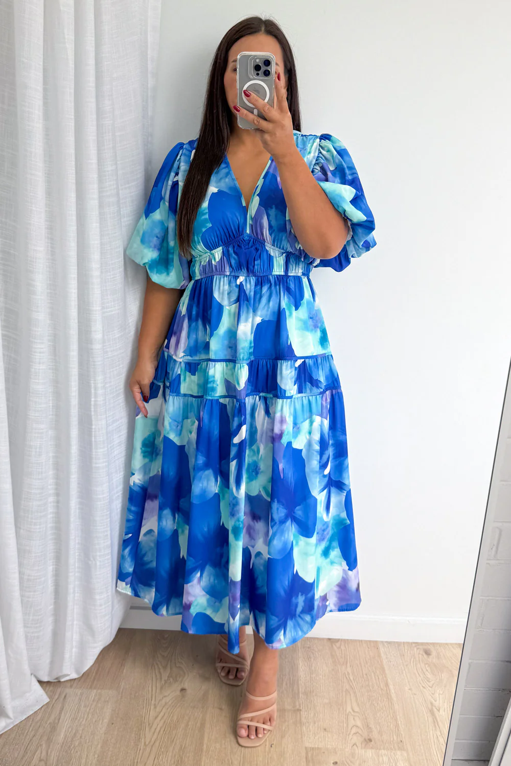 Clairemont Dress - Blue - Image 10