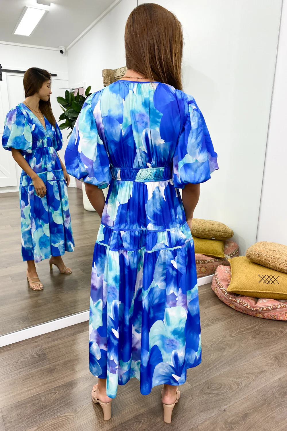 Clairemont Dress - Blue - Image 3