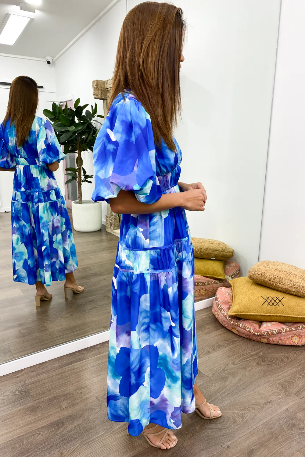 Clairemont Dress - Blue - Image 4