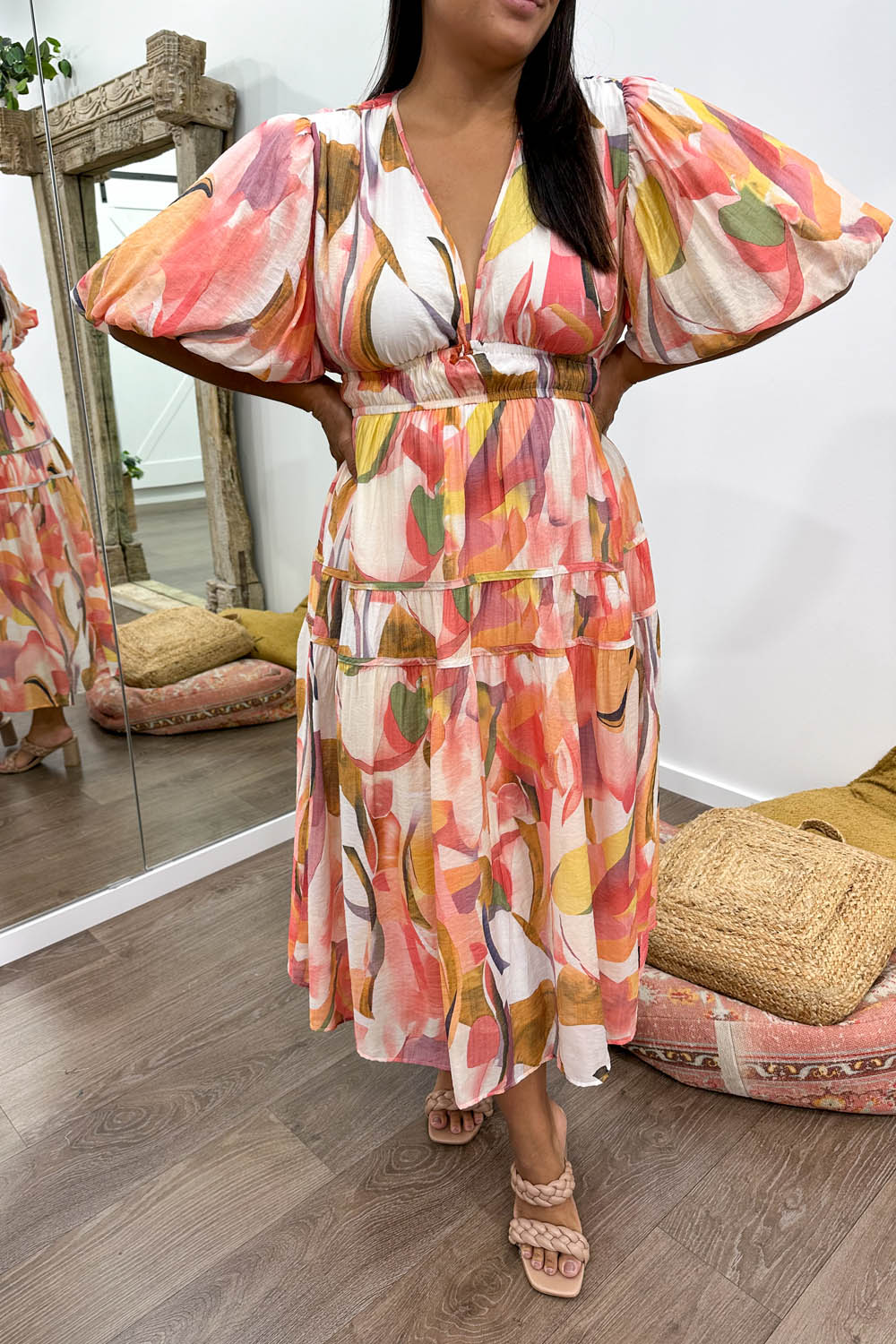 Clairemont Dress - Multicolour - Image 7