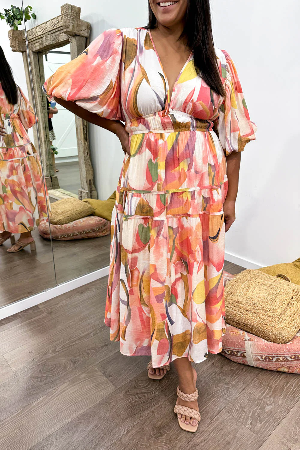 Clairemont Dress - Multicolour - Image 8