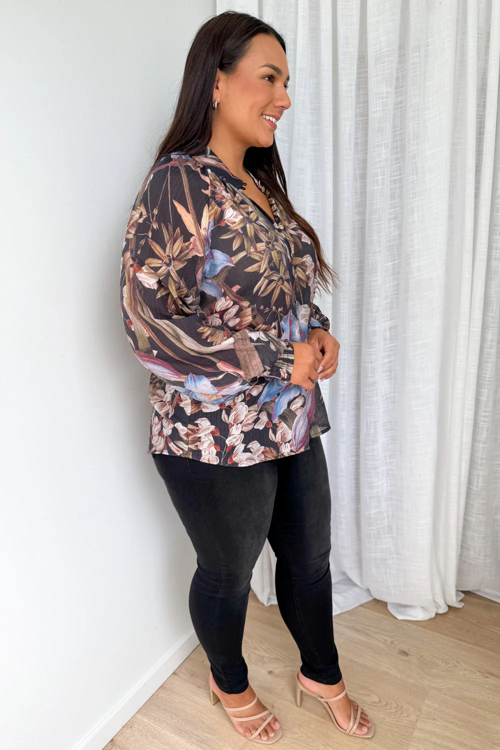 Clarissa Blouse - Midnight Lily - Image 10