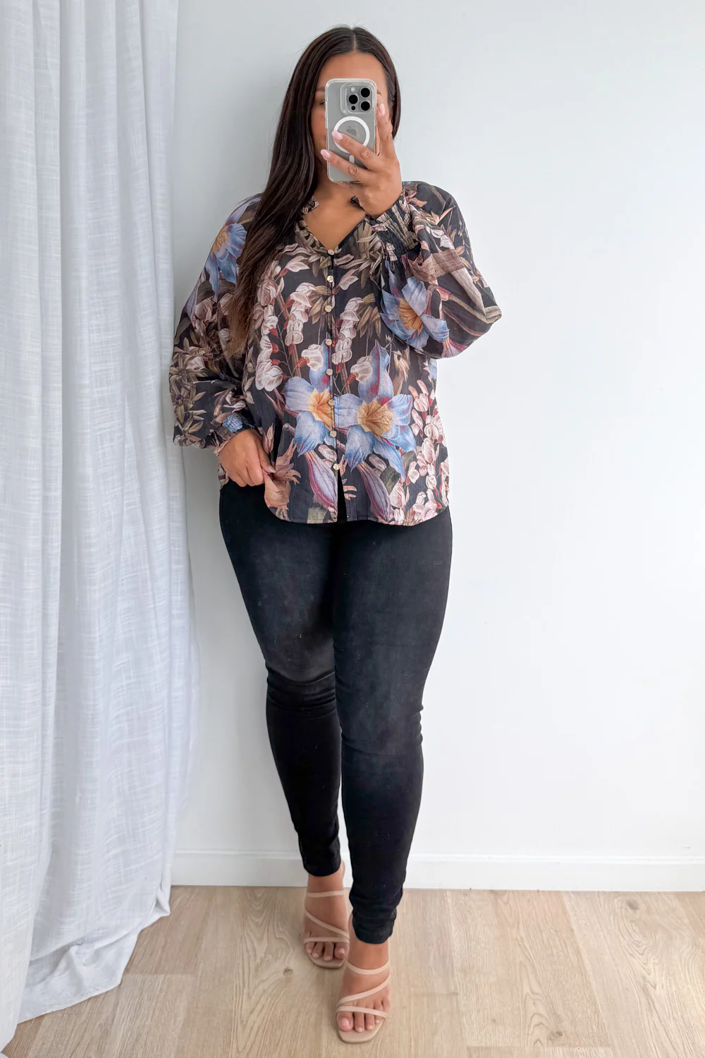 Clarissa Blouse - Midnight Lily - Image 12