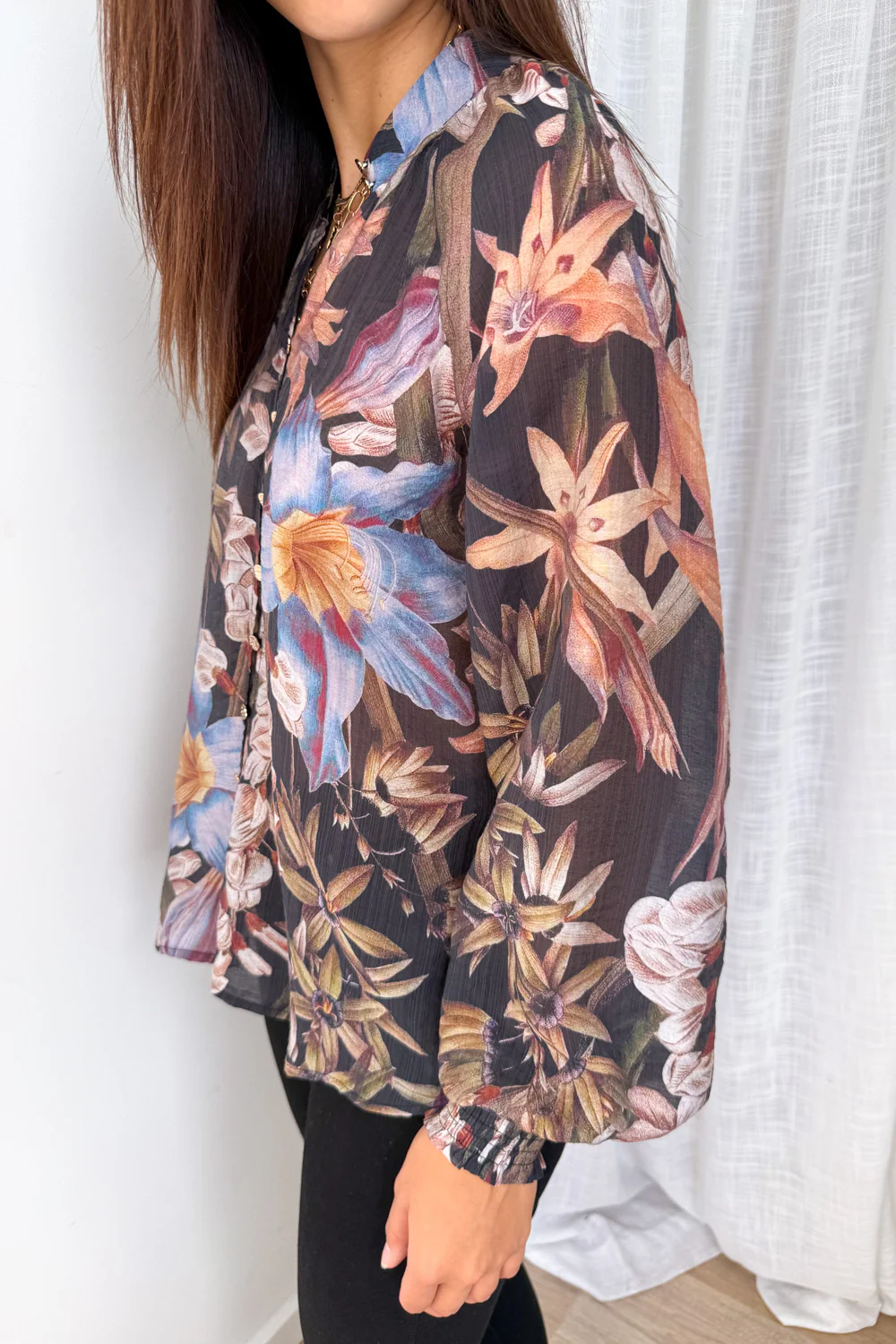 Clarissa Blouse - Midnight Lily - Image 6