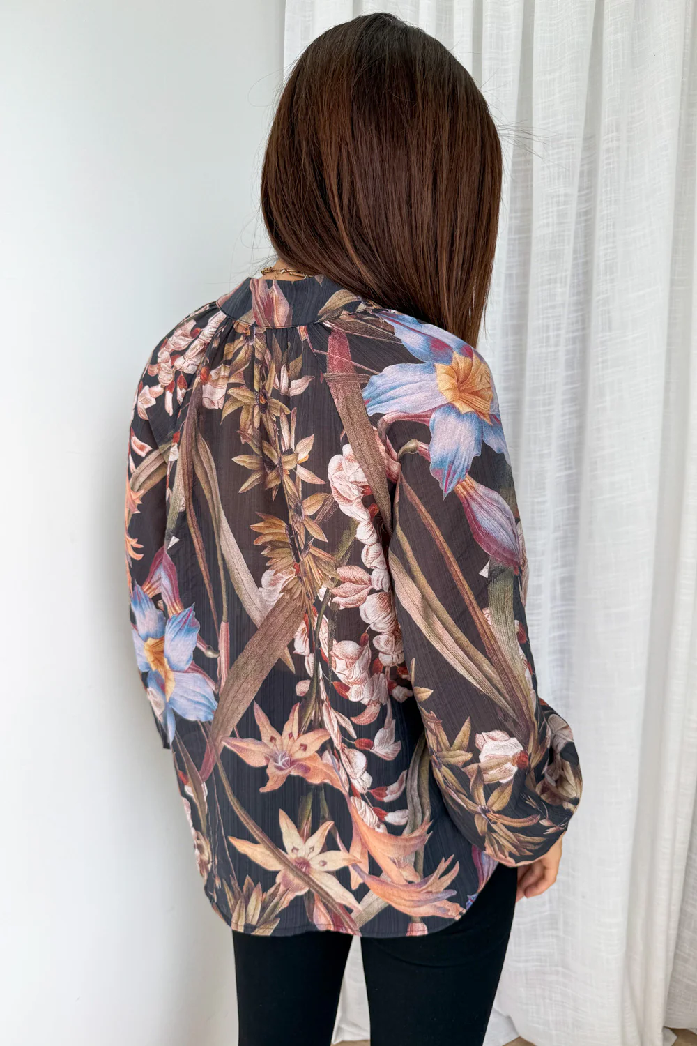 Clarissa Blouse - Midnight Lily - Image 7