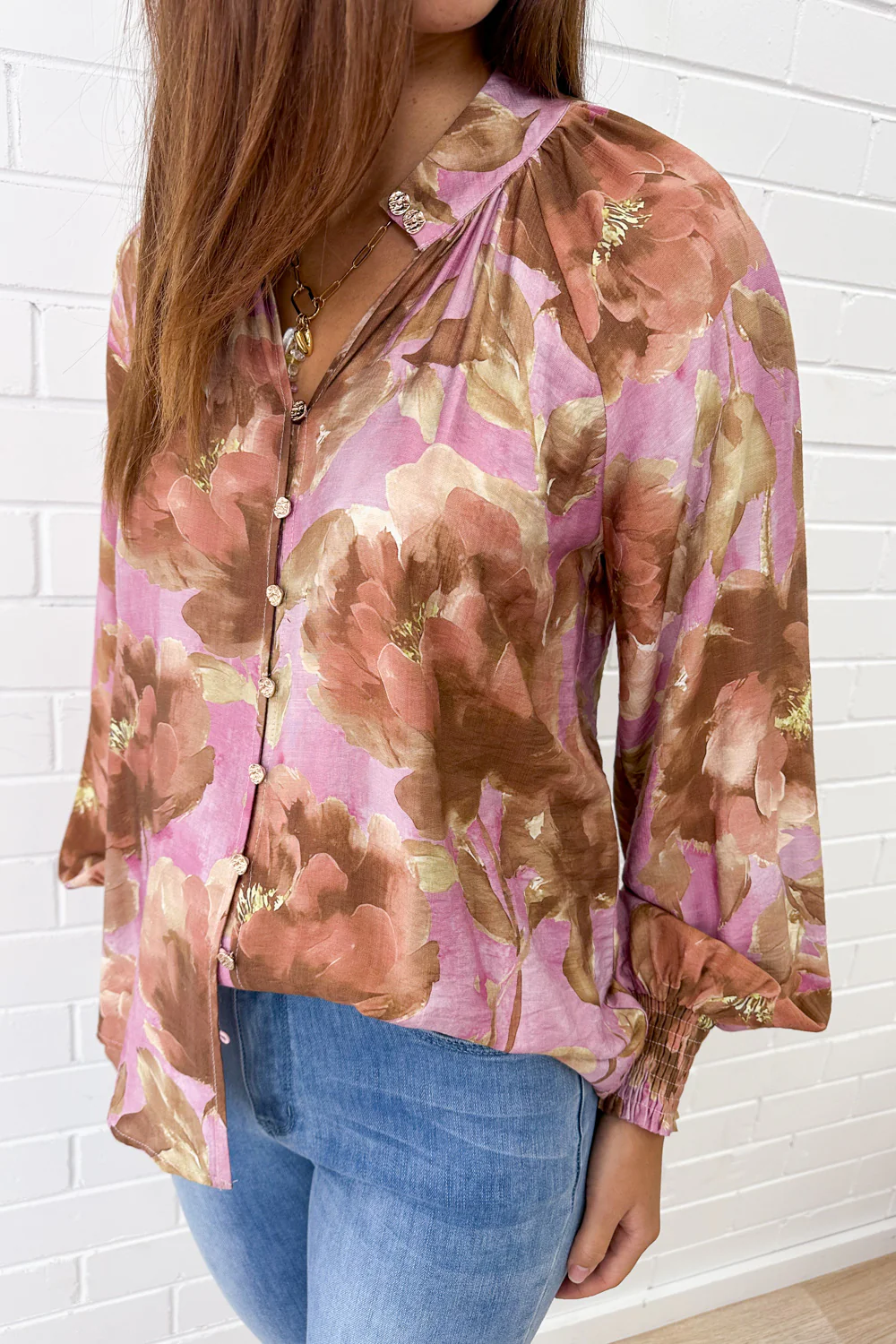 Clarissa Blouse - Musk Bloom - Image 3