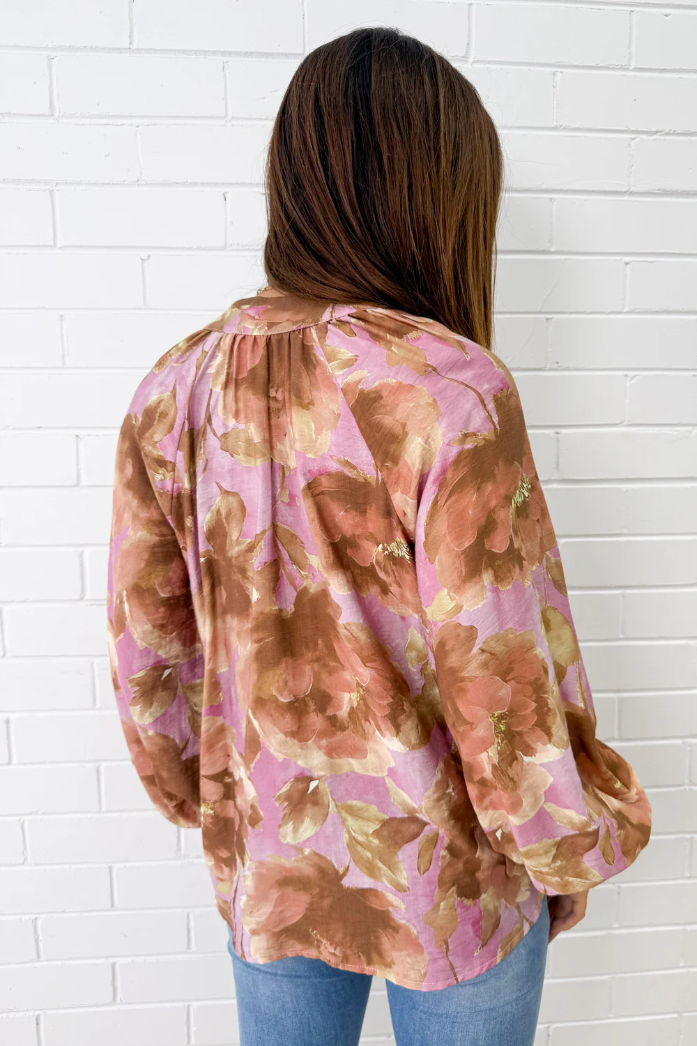 Clarissa Blouse - Musk Bloom - Image 7
