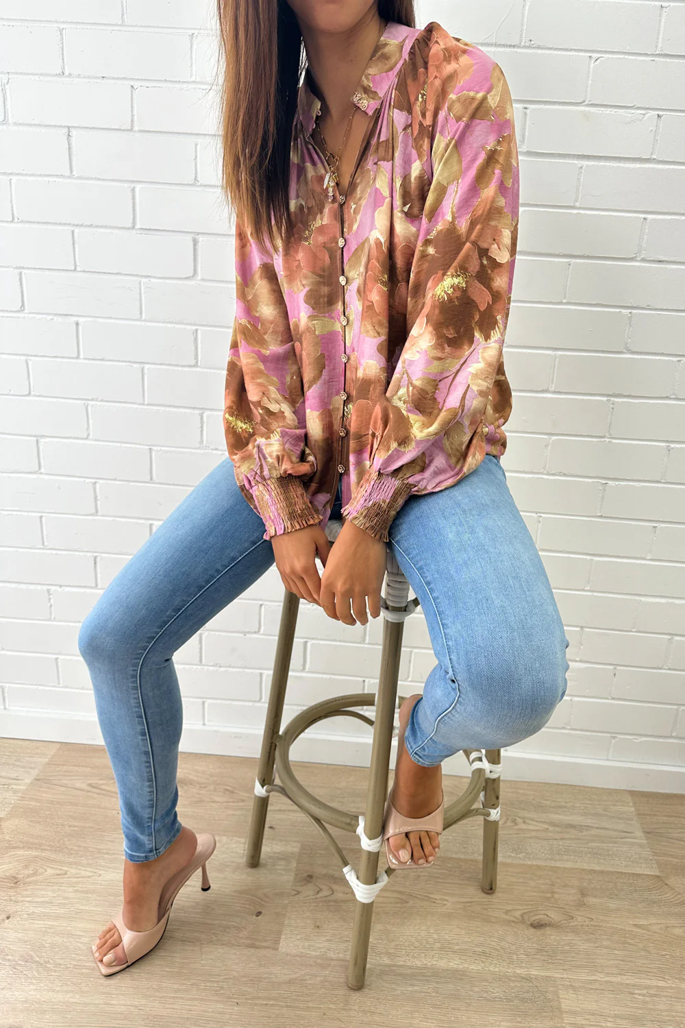 Clarissa Blouse - Musk Bloom - Image 8